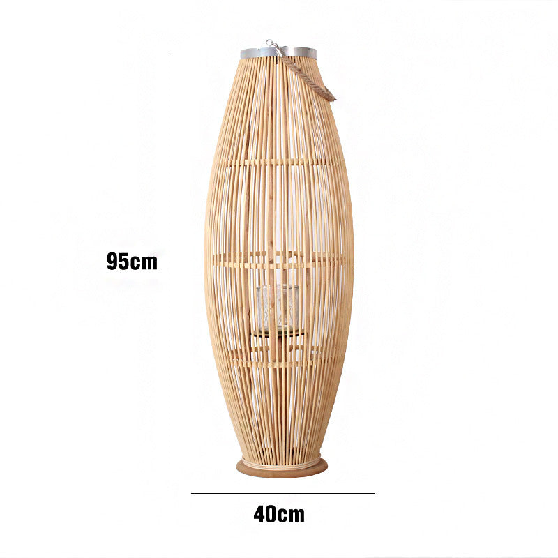 Elegant Rattan Lantern