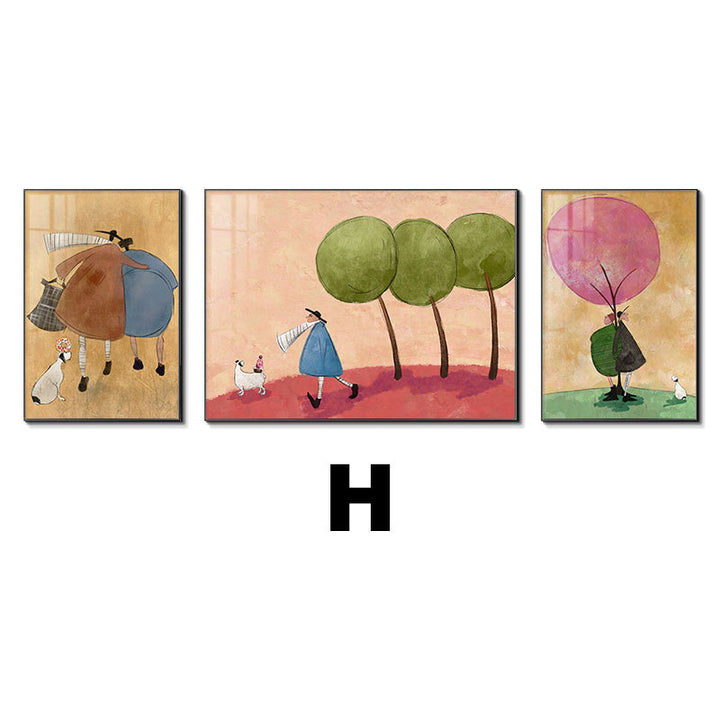 Decorative Art Print Set