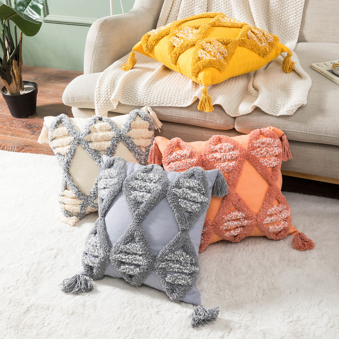 Textured Decorative Pillow