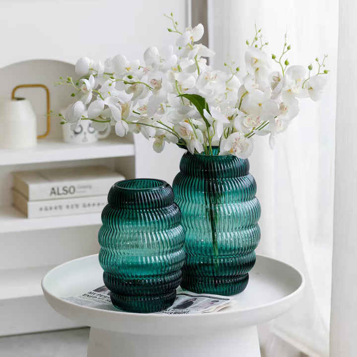 Decorative Textured Glass Vase