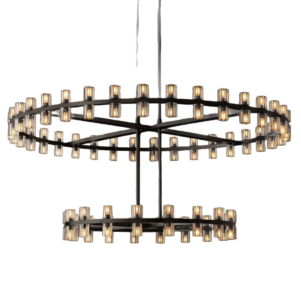 Modern Crystal Circle Light