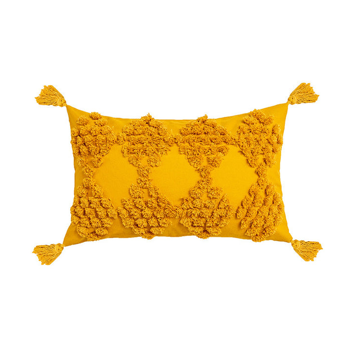 Textured Designer Throw Pillow