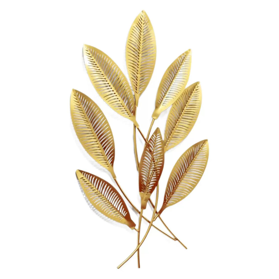 Modern Leaf Metal Wall Art