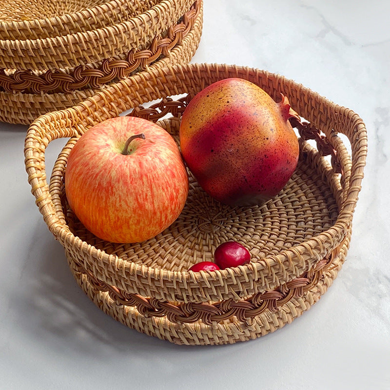 Decorative storage basket