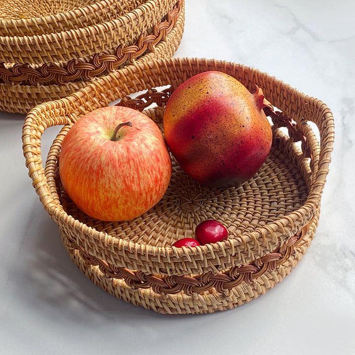 Decorative storage basket