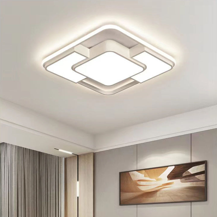Stylish star-shaped ceiling lamp
