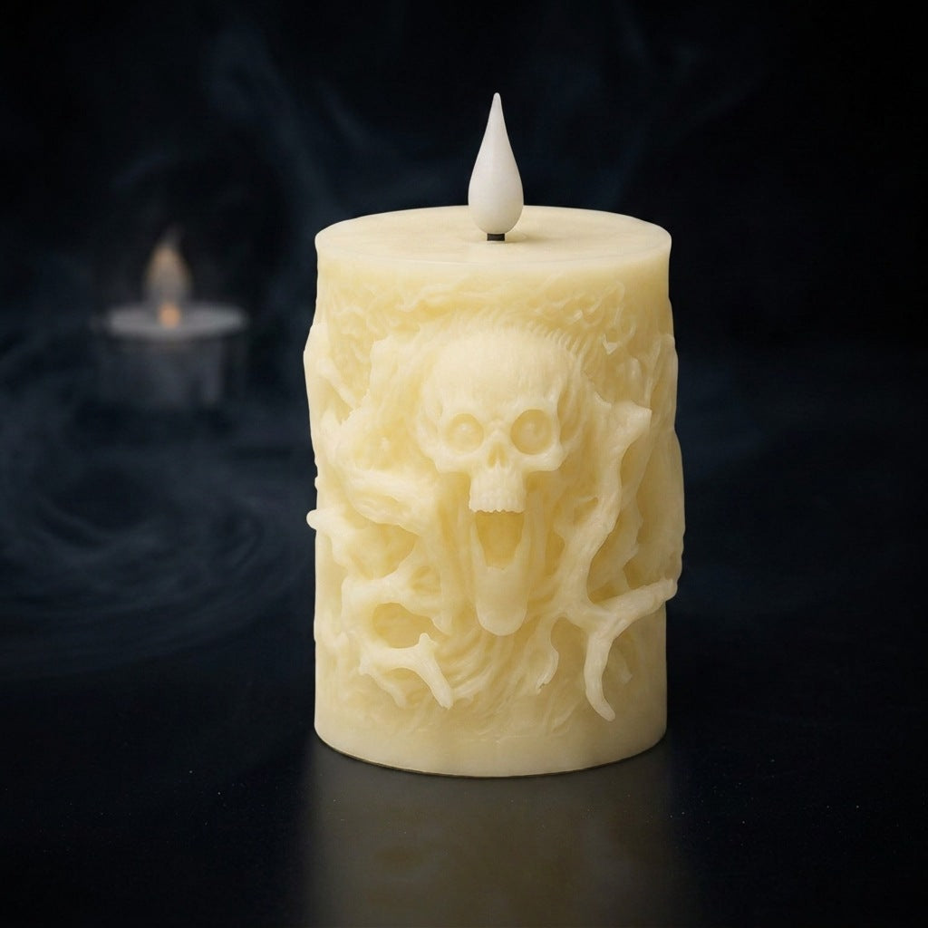 Creepy Fantasy Candle