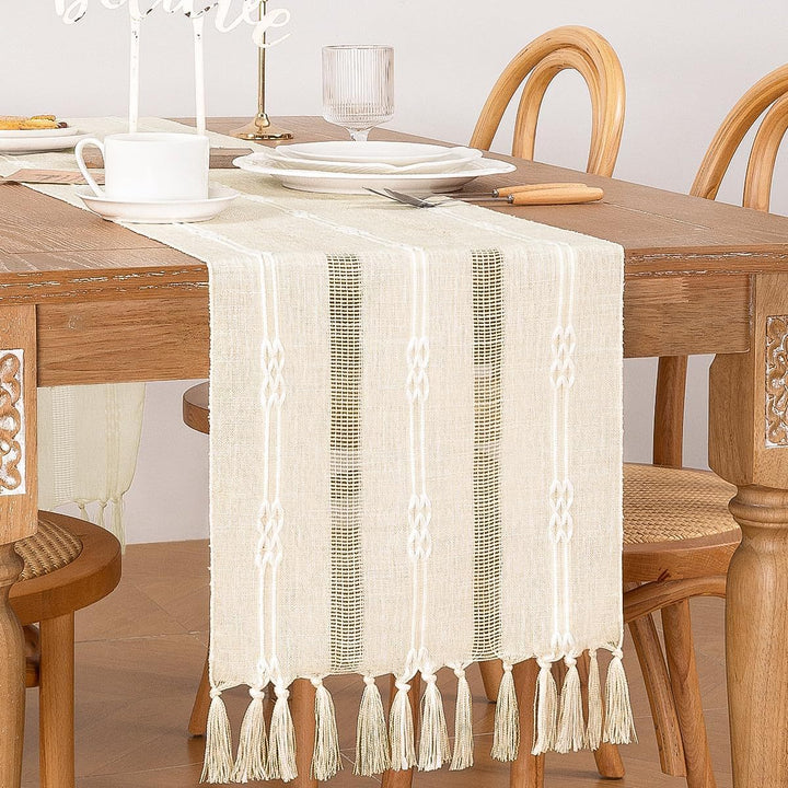 Elegant Table Runner for Dining Room Decor