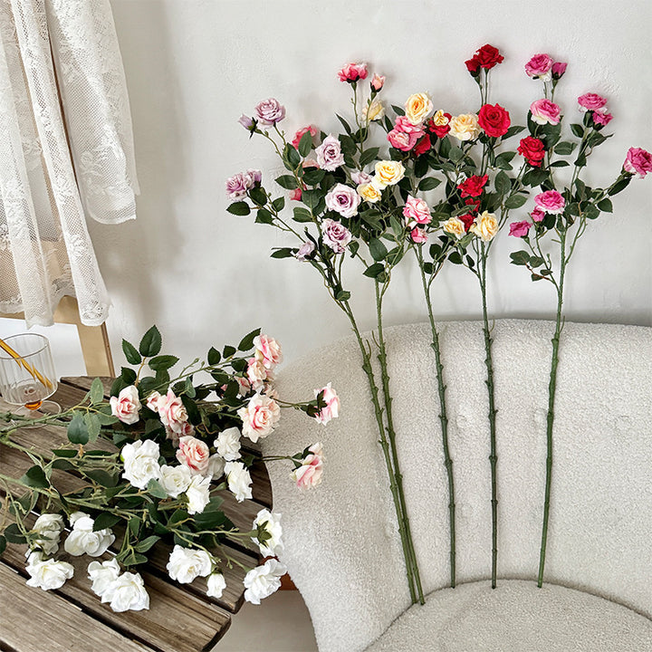 Artificial Rose Branch