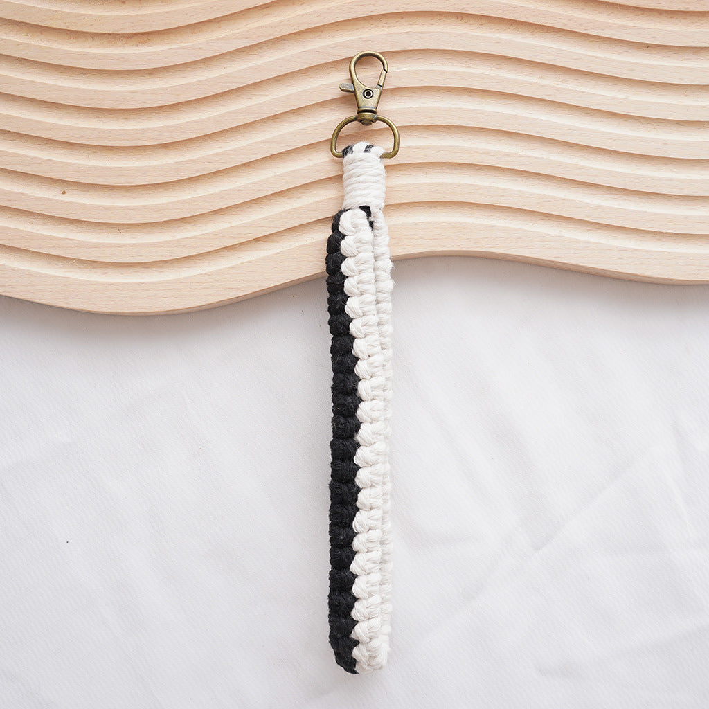 Macramé Keychain Holder