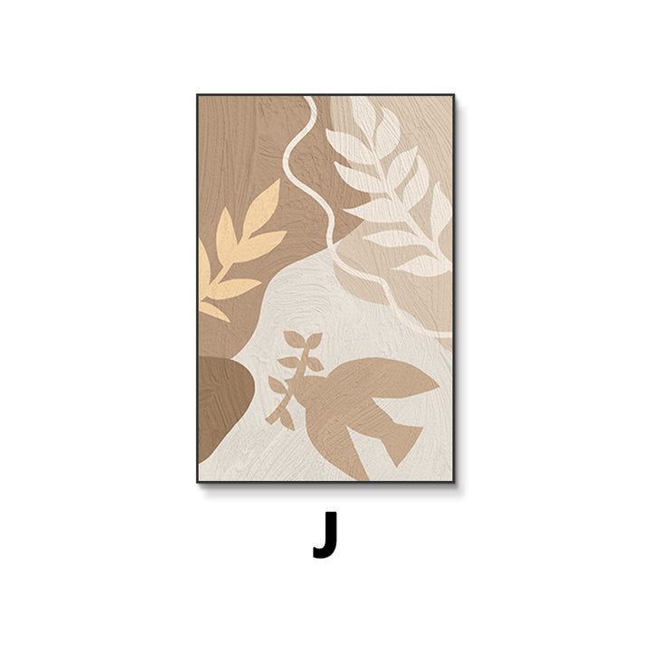 Floral Abstract Textured Wall Art