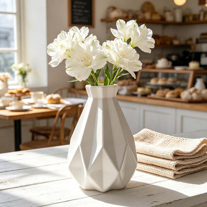 Elegant Geometric Shaped Vase
