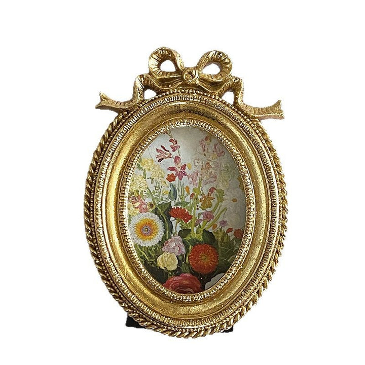 Vintage Floral Photo Frame