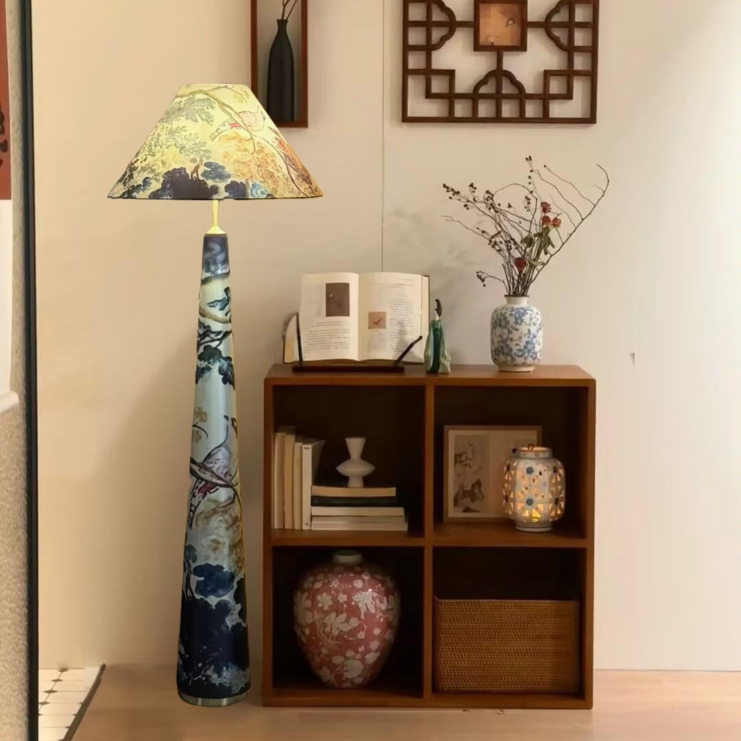 Artistic Cone Base Lamp