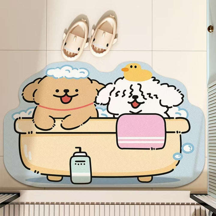 Cartoon Bath Mat Avarnia