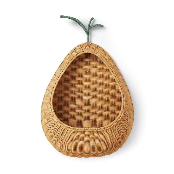 Wall basket in apple shape