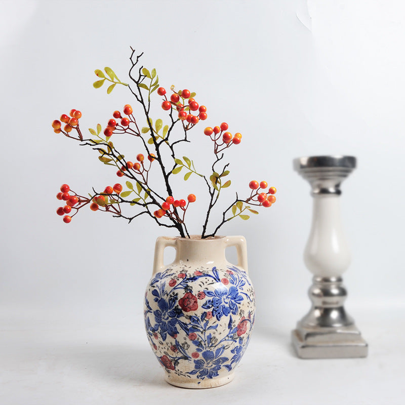 Floral Ceramic Flower Pot
