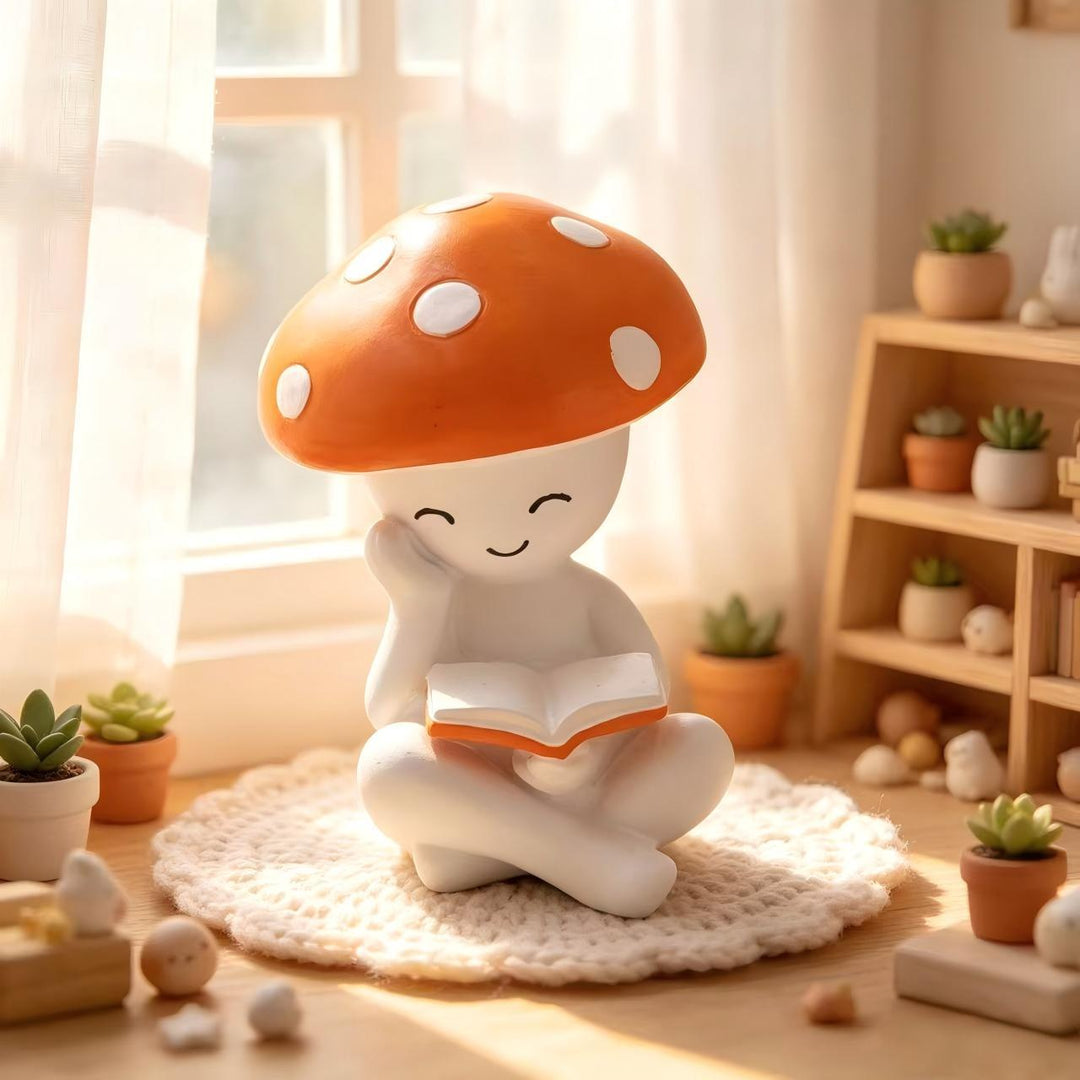 Decorative Mushroom Figure