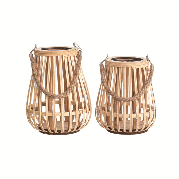 Bamboo Lantern Holder