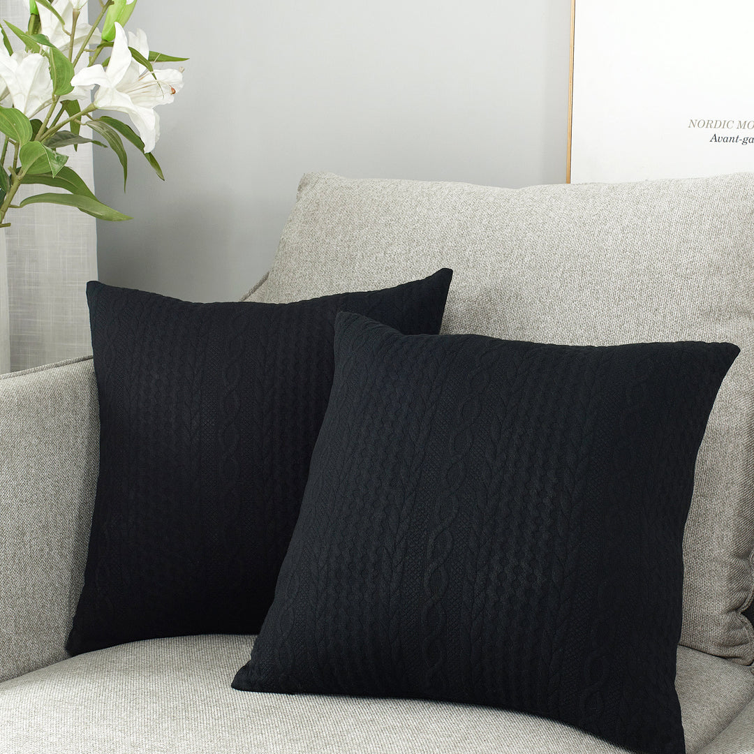 Textured Throw Pillow