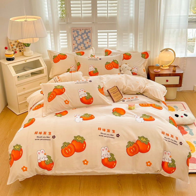 Playful Cartoon Bear Bedding Set