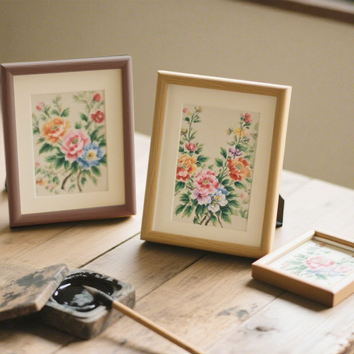 Decorative Floral Artwork Frame