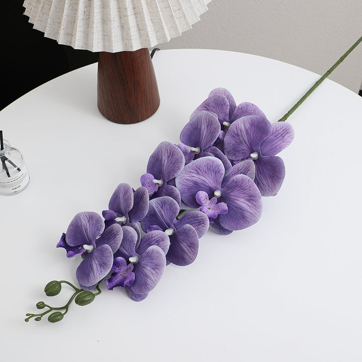 Artificial orchid bouquet with elegant blooms