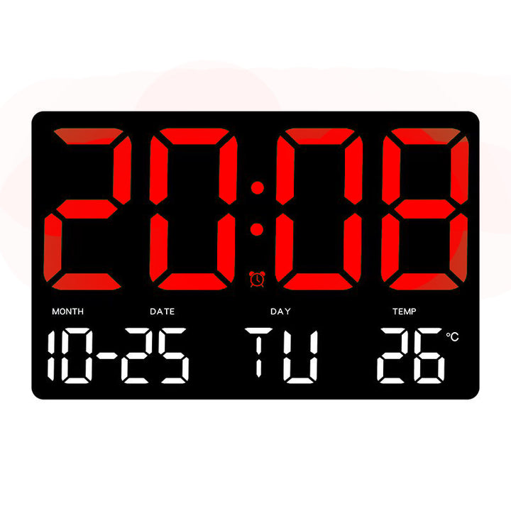 Digital multifunction watch with large display