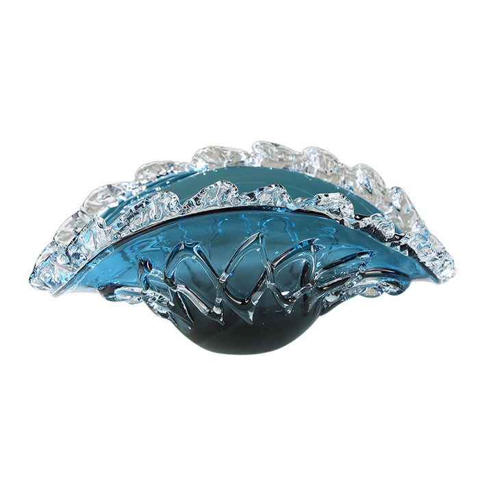 Handblown Sculptural Decorative Glass Centerpiece