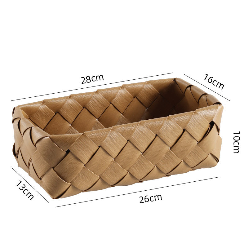 Elegant Handwoven Storage Tray