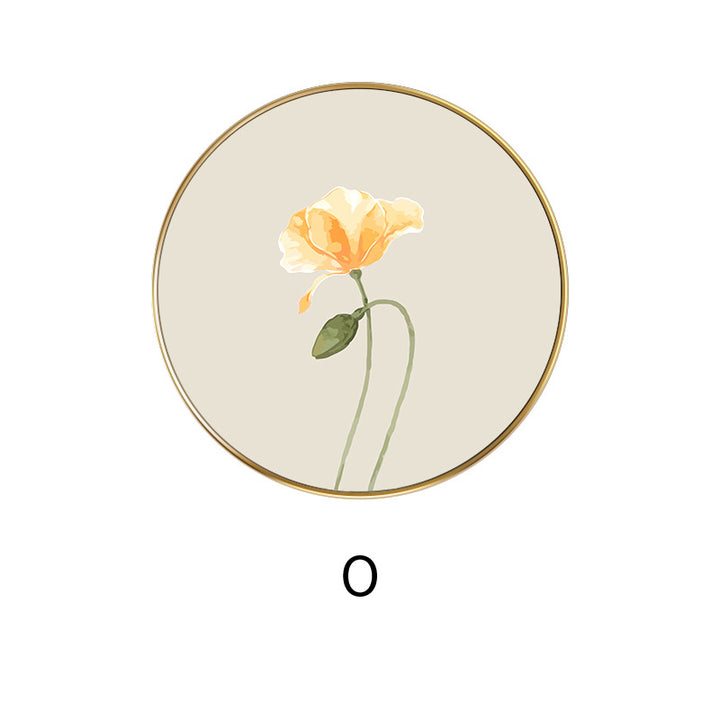 Floral Decorative Wall Plate