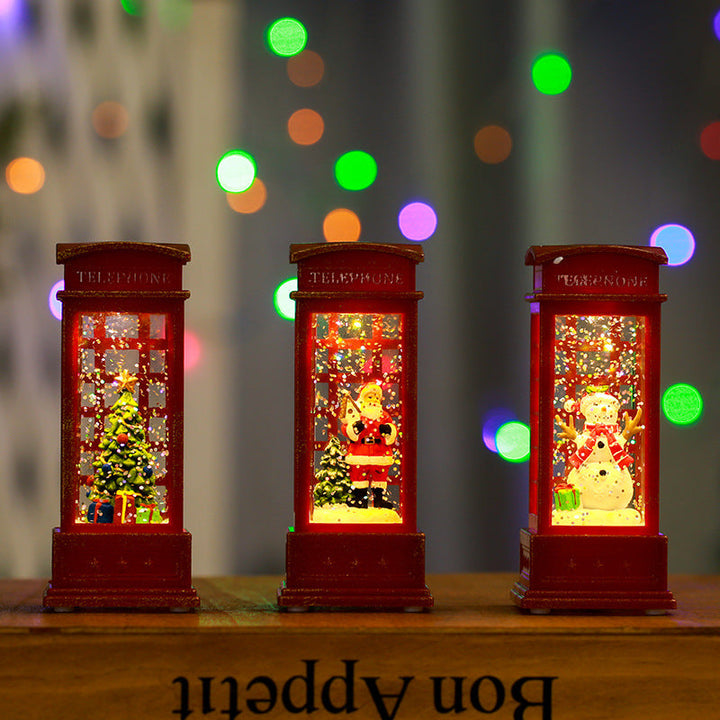 Festive Snowman Lantern