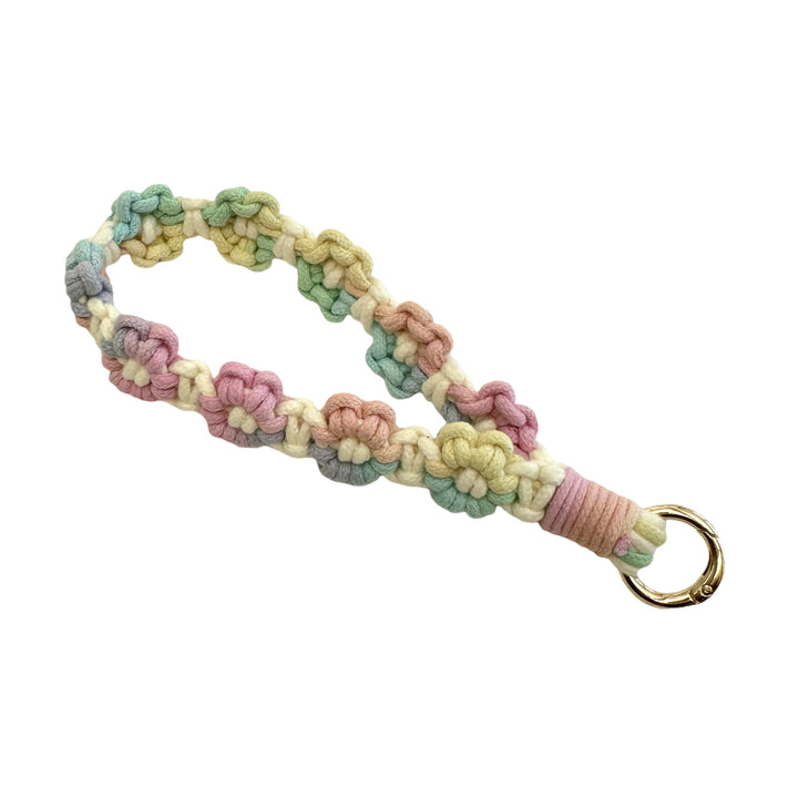 Handcrafted Macrame Keychain Holder