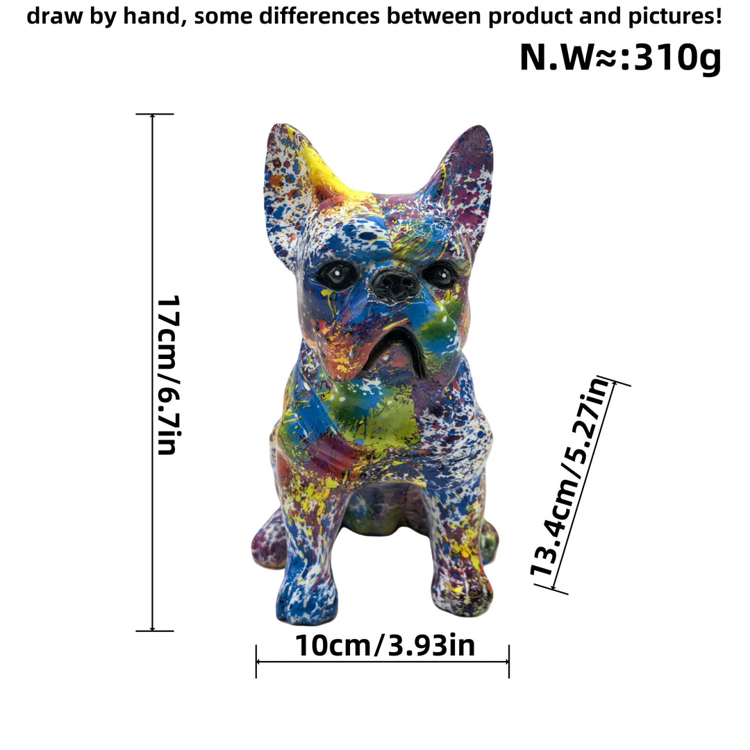 Decorative figure of a French Bulldog