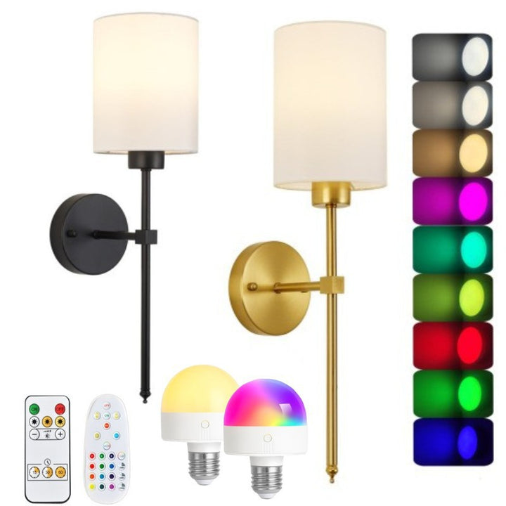 Adjustable modern wall light