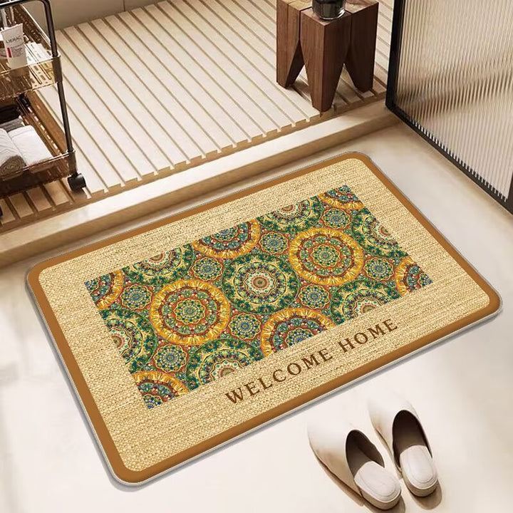 Butterfly-Inspired Decorative Bath Mat