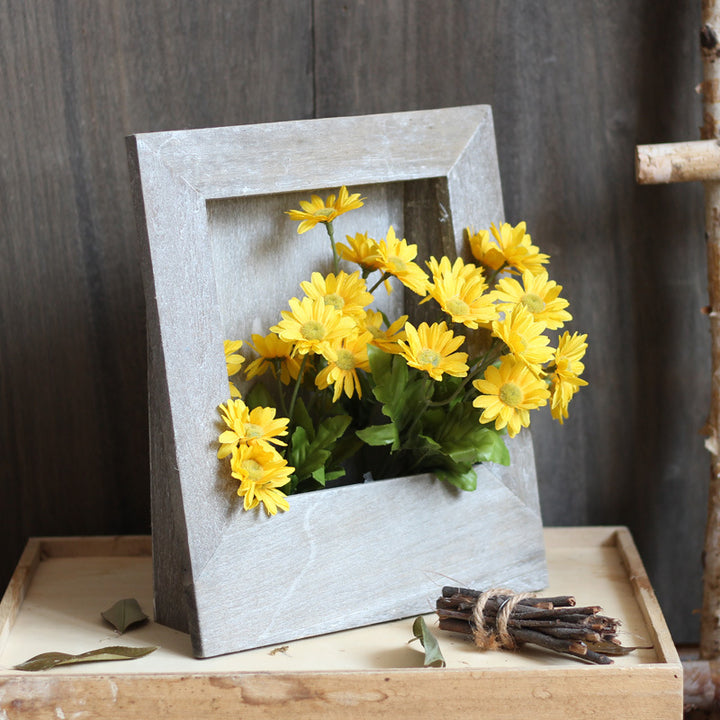 Frame made of solid wood