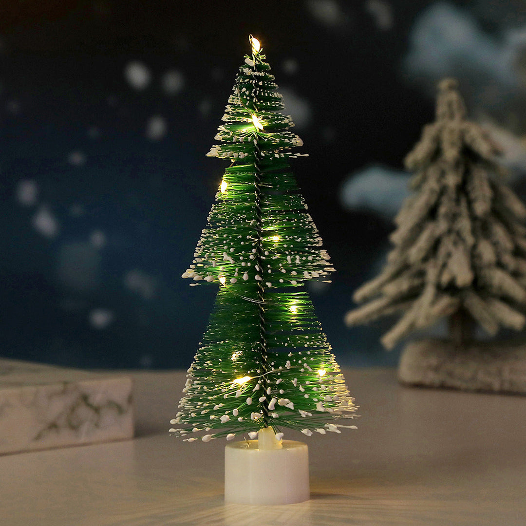 Christmas tree with LED lighting