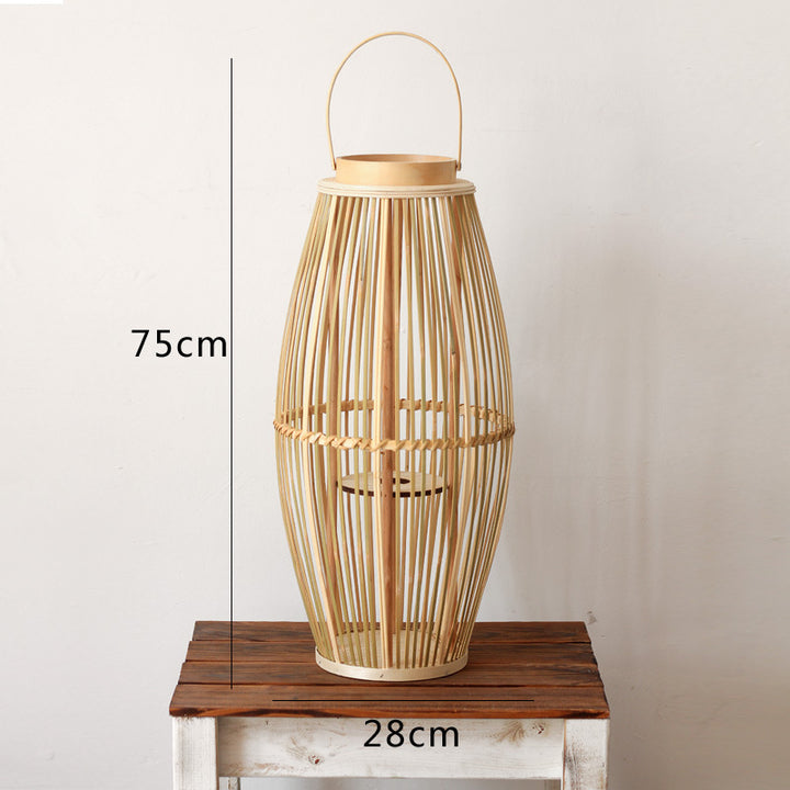Handcrafted lantern in Scandinavian style