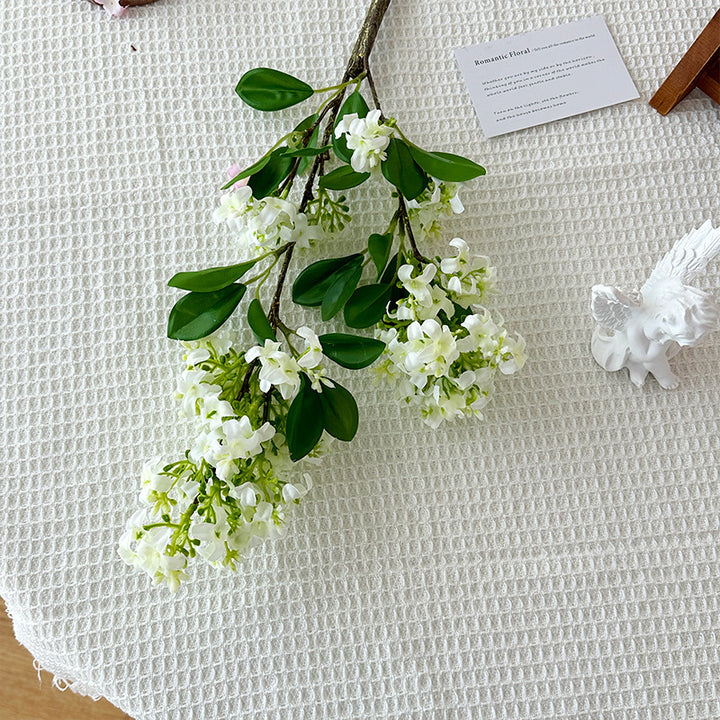 Decorative artificial flower branch