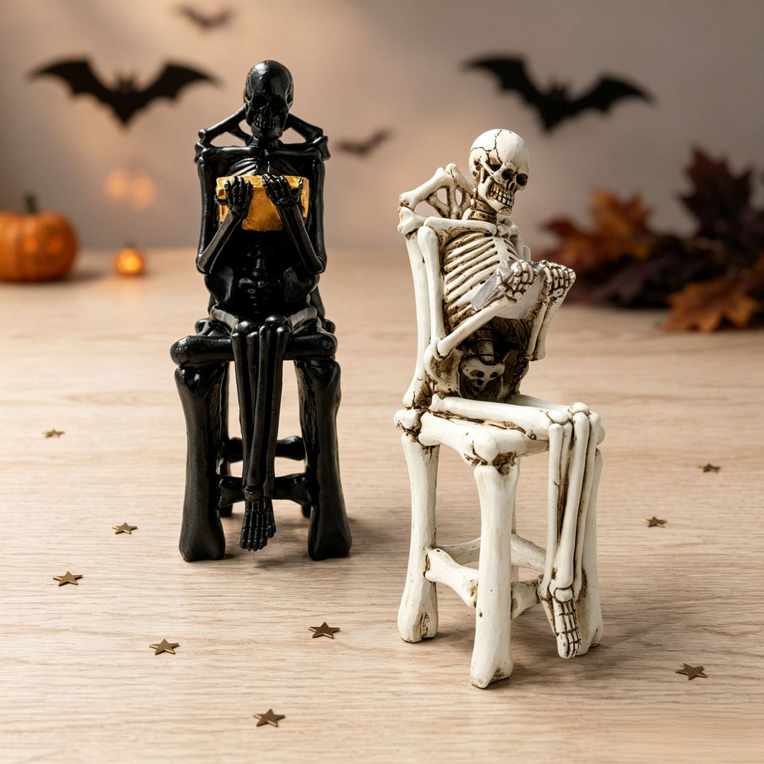 Artistic skeleton figure