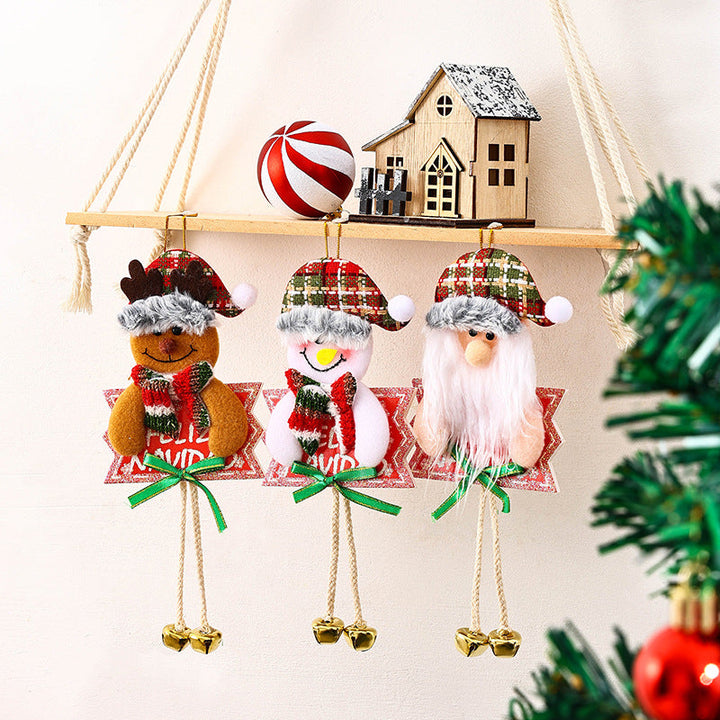 Cute snowman Christmas tree ornament