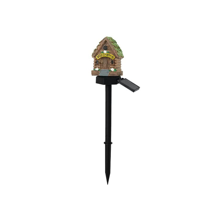 Miniature Hand-Painted Resin Mushroom Fairy House Garden Ornament
