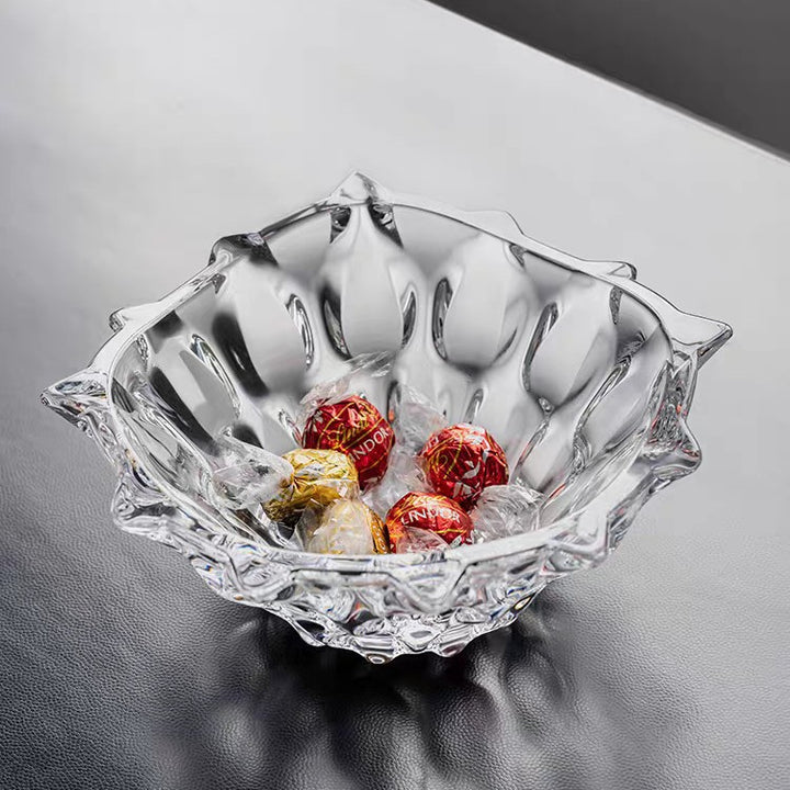 Crystal Cut Decorative Flower Vase