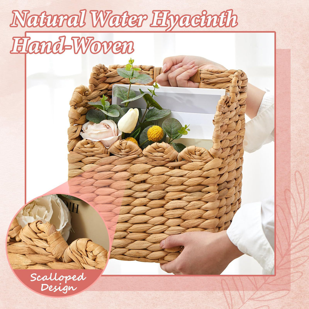 Handwoven storage basket
