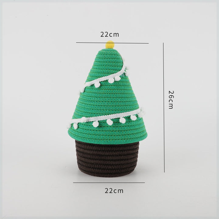 Decorative Christmas Tree Basket