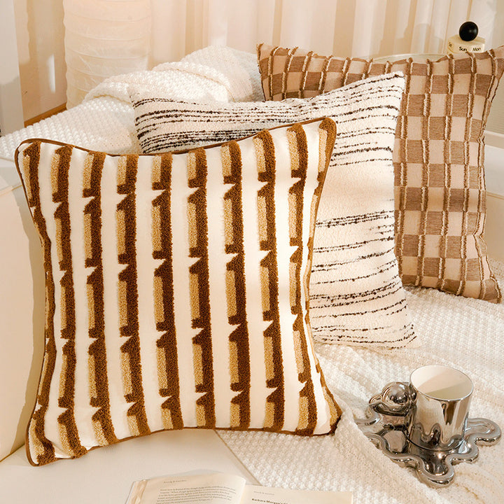 Abstract Design Throw Pillow