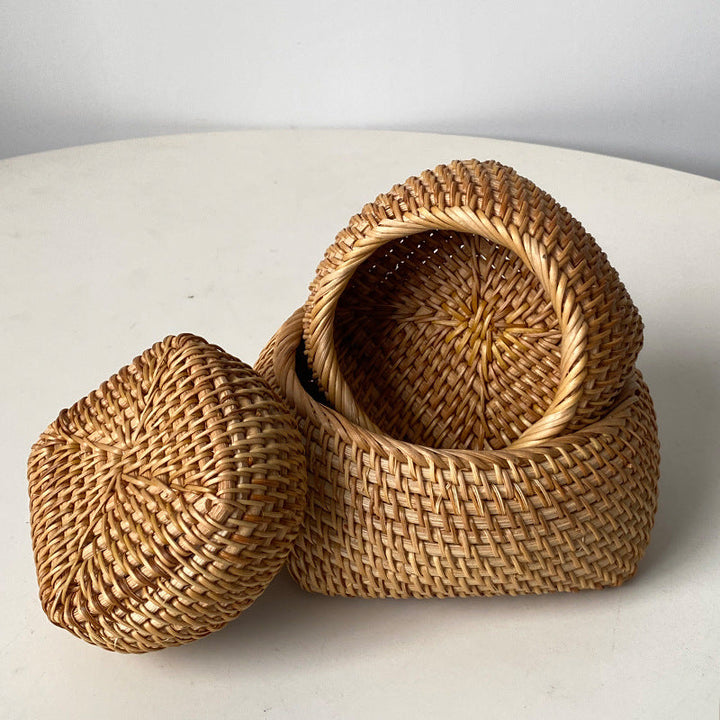 Handcrafted storage basket