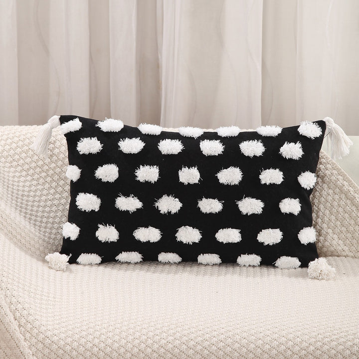 Textured Diamond Pattern Throw Pillow