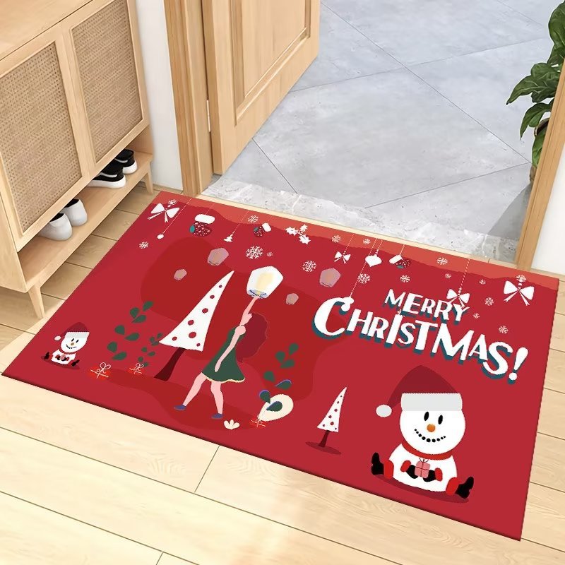 Festive Christmas Entrance Mat